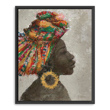 Portrait of a Woman I (Gold Hoop)