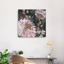 Romantic Moody Roses on Black I