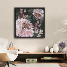 Romantic Moody Roses on Black I