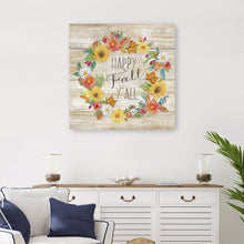 Multi Wreath Happy Fall Ya'Ll