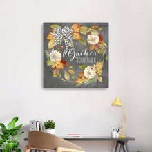 Gather Together Wreath Black