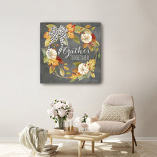 Gather Together Wreath Black