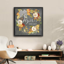 Gather Together Wreath Black