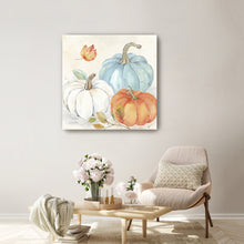 Pumpkin Trio Crm Blue Org