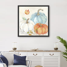 Pumpkin Trio Crm Blue Org