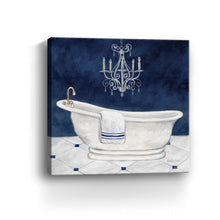 Navy Blue Bath I