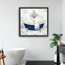 Navy Blue Bath II