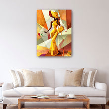 The night out in yellow