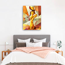 The night out in yellow